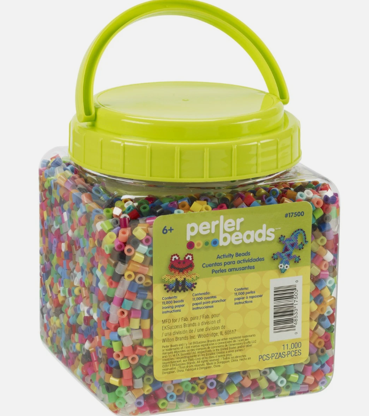 Perler Fused Beads 11,000pcs Multicolor Set – Bulk Craft Beads for DIY Art, Fuse Bead Projects & Creative Kids Crafts