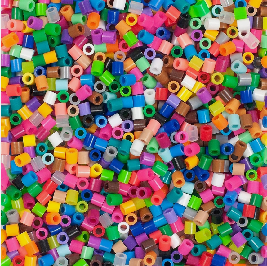 Perler Fused Beads 11,000pcs Multicolor Set – Bulk Craft Beads for DIY Art, Fuse Bead Projects & Creative Kids Crafts