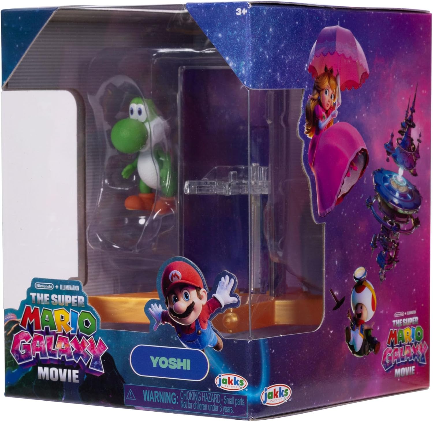 The Super Mario Galaxy Movie™ 1.5” Mini Figures 6-Pack – Collectible Action Figures with Star Launcher Accessory Set