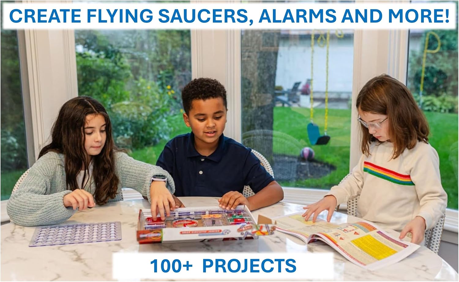 Electronics Exploration Kit – 100+ STEM Projects Science & Circuit Learning Set for Kids