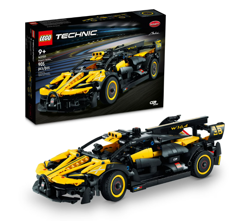 LEGO Technic Bugatti Bolide Race Car Model Building Set – Collectible Engineering Toy for Kids & Adults