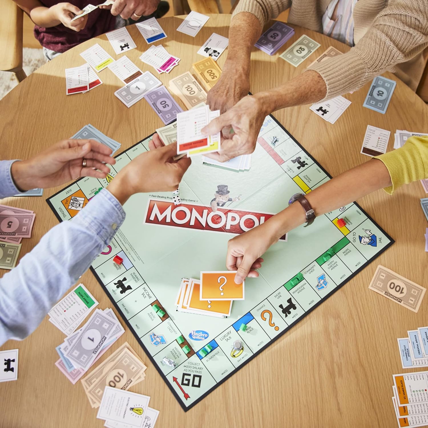 Monopoly® Classic Board Game – Family Strategy Property Trading Game for Kids & Adults