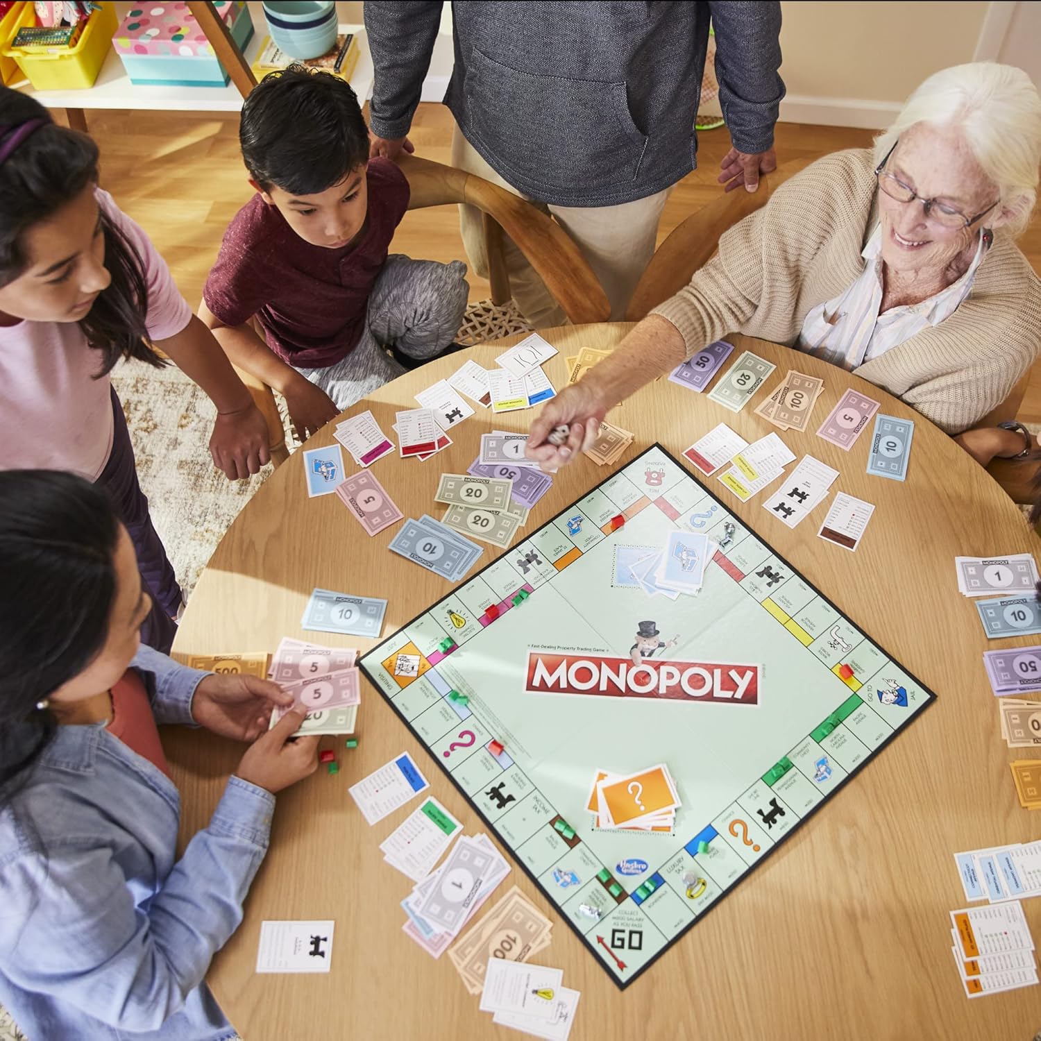 Monopoly® Classic Board Game – Family Strategy Property Trading Game for Kids & Adults