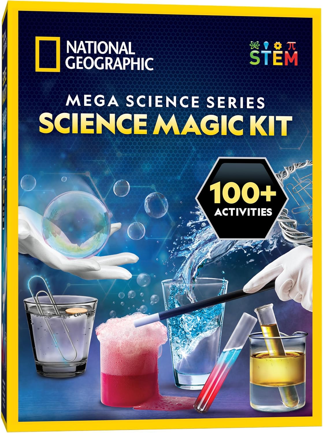Science Magic Kit for Kids – 100+ Unique Science Experiments & Magic Tricks STEM Learning Set
