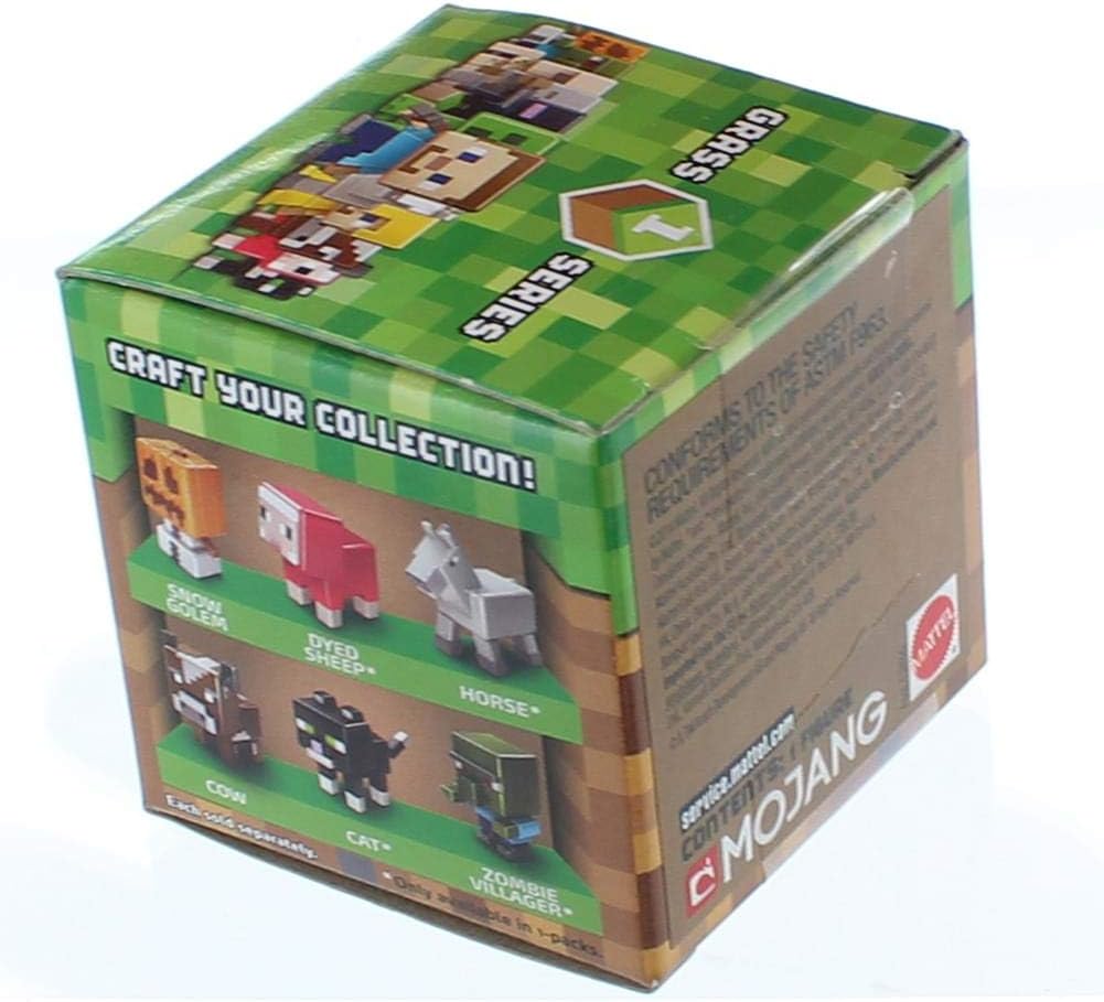 Minecraft Obsidian Series 4 Mystery Mini Figure Pack – Blind Box Collectible Minecraft Toy for Kids & Collectors