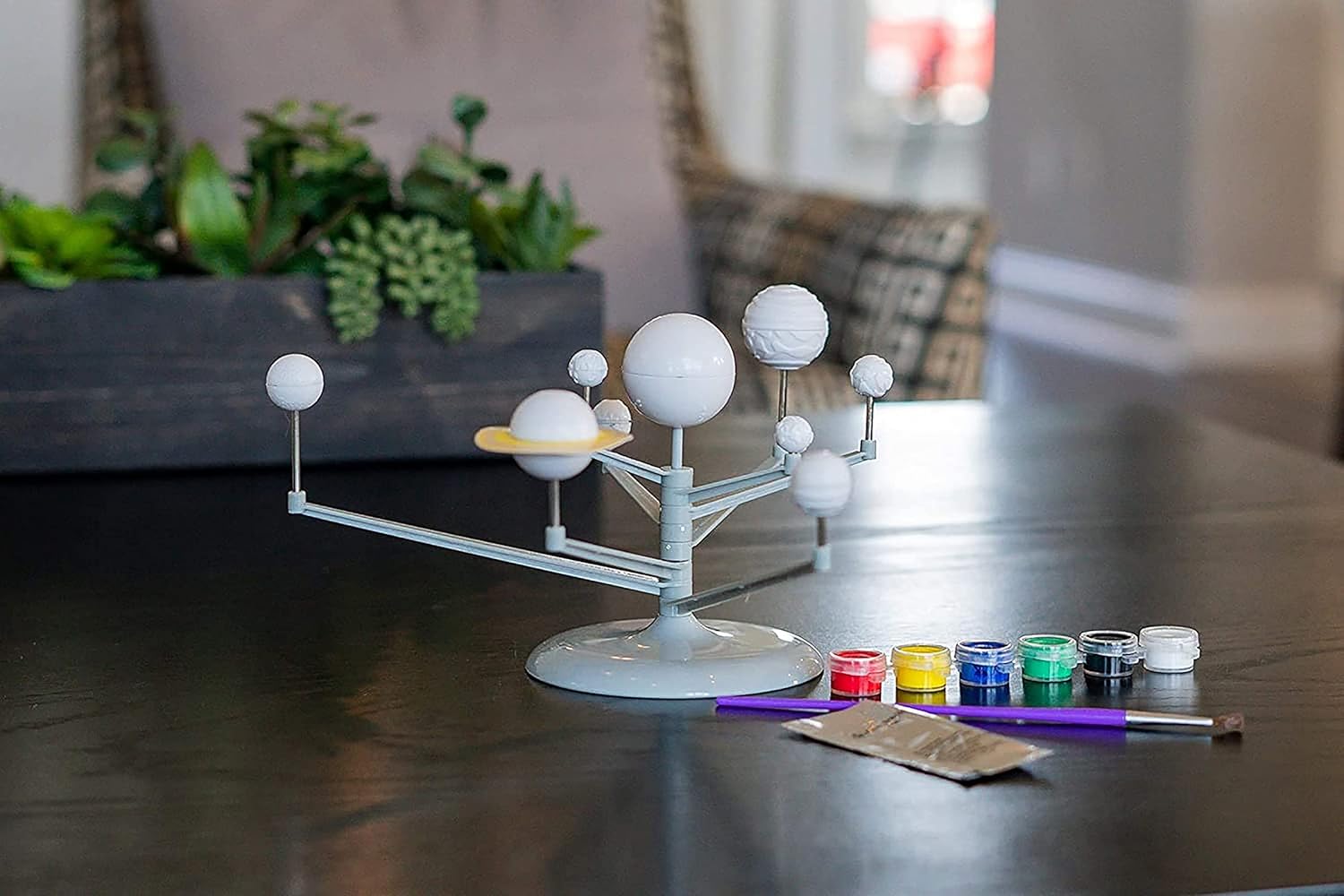 Solar System Planetarium DIY STEM Kit – Glow-in-the-Dark Astronomy Planet Model for Kids