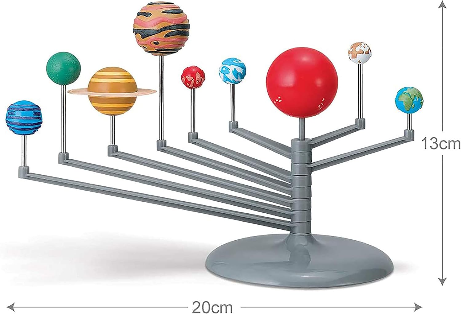 Solar System Planetarium DIY STEM Kit – Glow-in-the-Dark Astronomy Planet Model for Kids