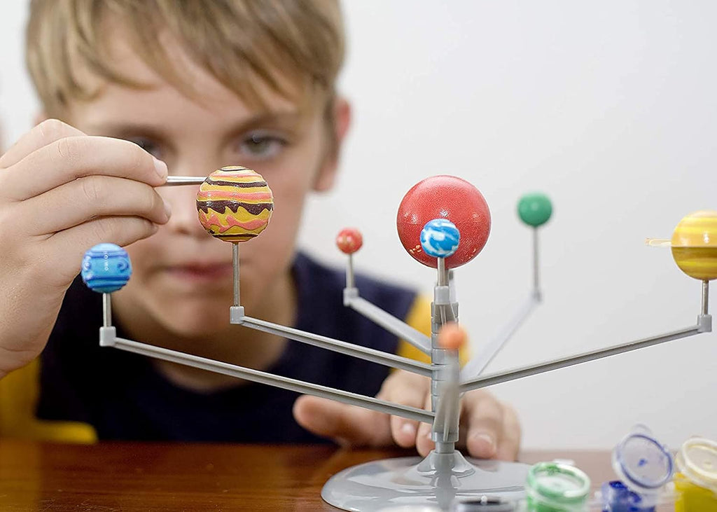 Solar System Planetarium DIY STEM Kit – Glow-in-the-Dark Astronomy Planet Model for Kids