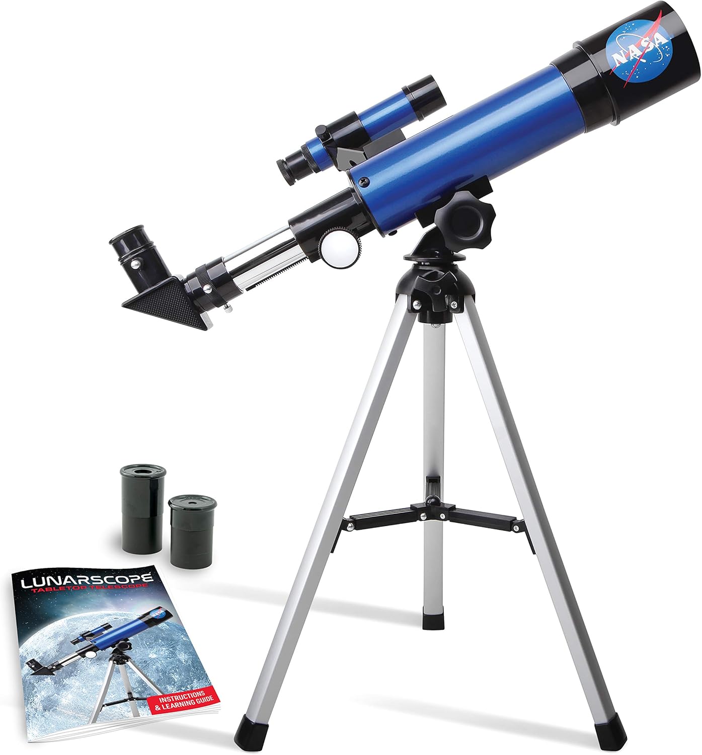 NASA Lunar Telescope for Kids – 90x Magnification Astronomy STEM Learning Toy