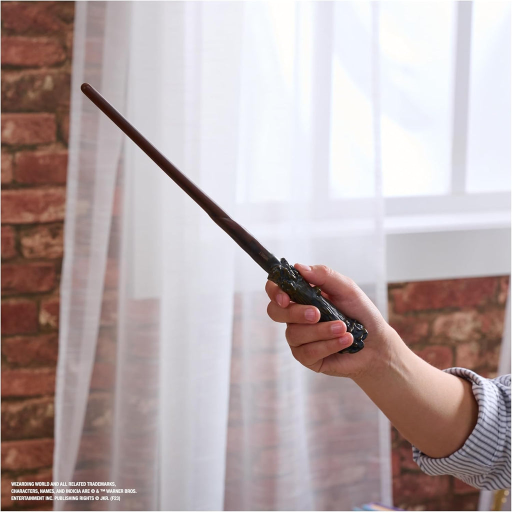 Harry Potter 12-Inch Magical Collector Wand Set – Premium Wand with Display Stand & Die-Cast Icon