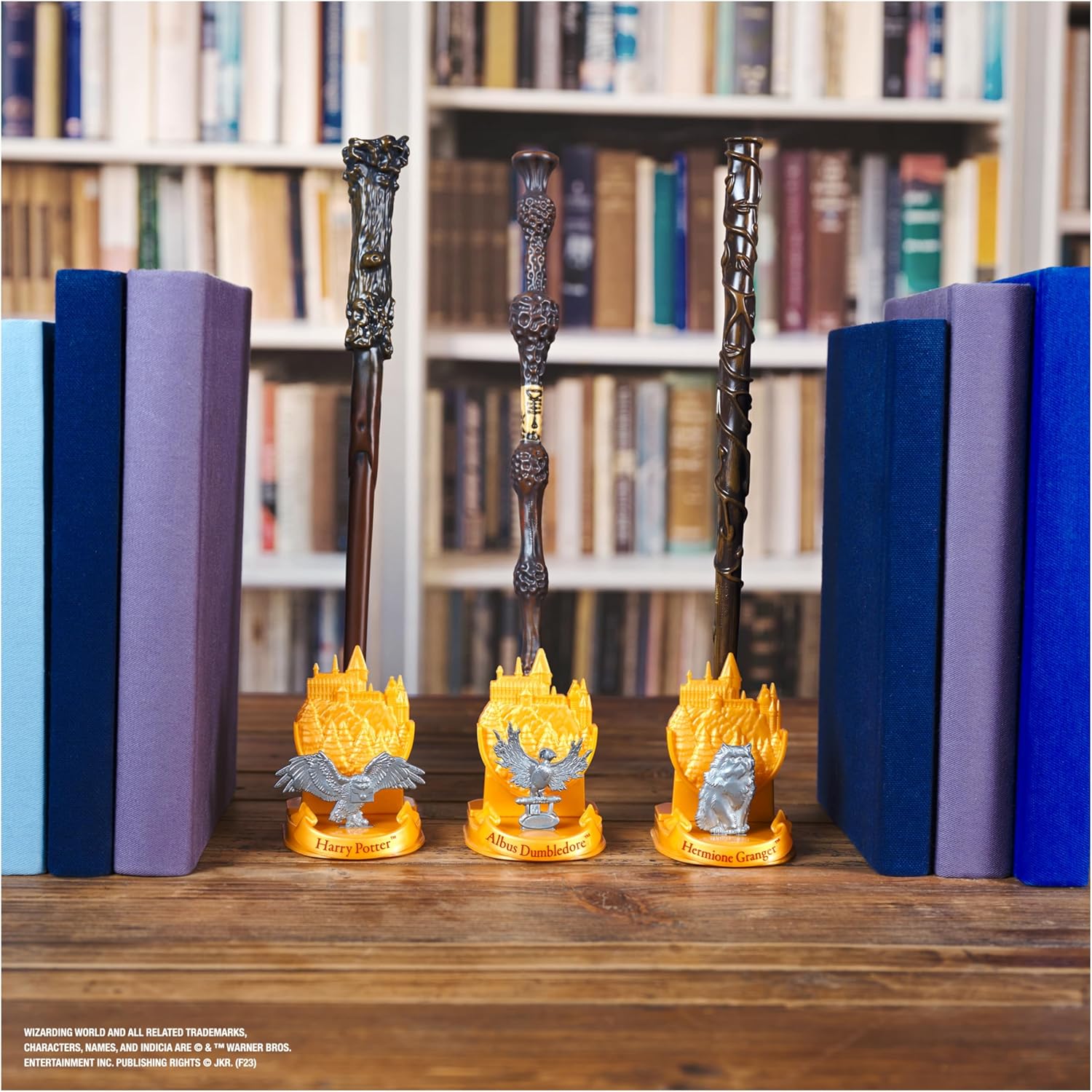 Harry Potter 12-Inch Magical Collector Wand Set – Premium Wand with Display Stand & Die-Cast Icon