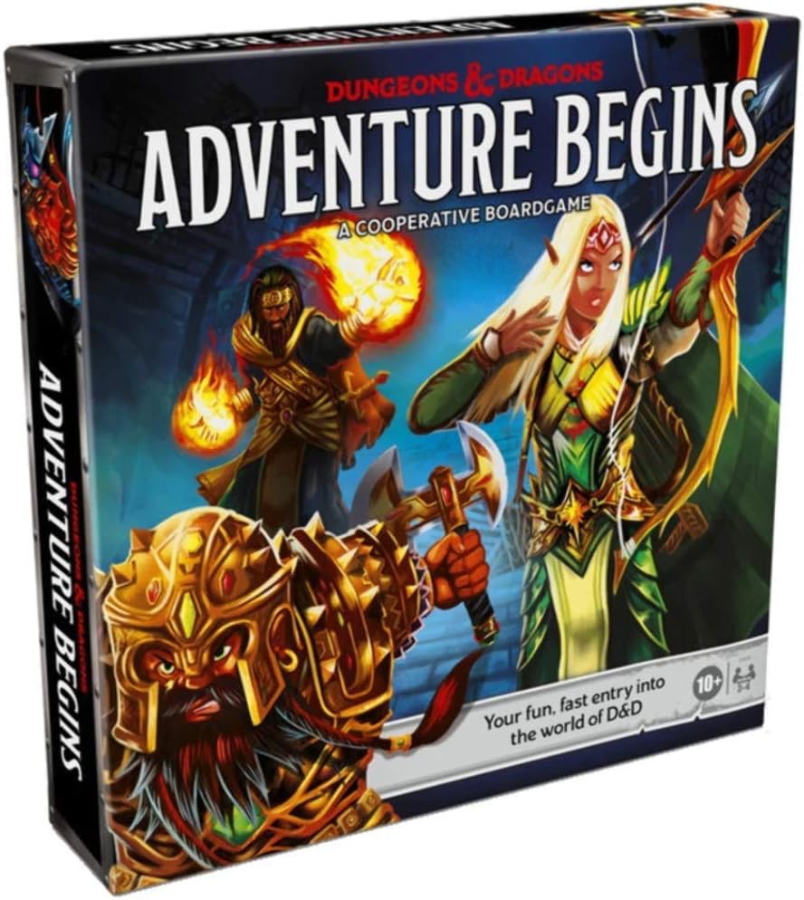 Dungeons & Dragons Adventure Begins – Cooperative Fantasy Board Game for Family Game Night