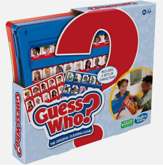 Guess Who? The Original Guessing Game – Classic Mystery Family Board Game