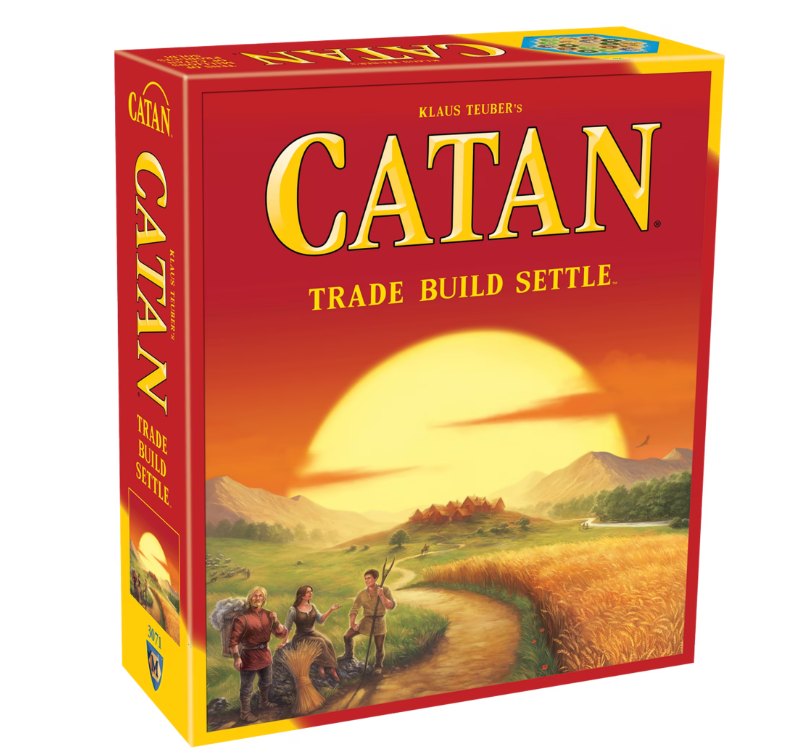 CATAN 5th Edition Family Strategy Board Game – Trade, Build & Settle Adventure Game