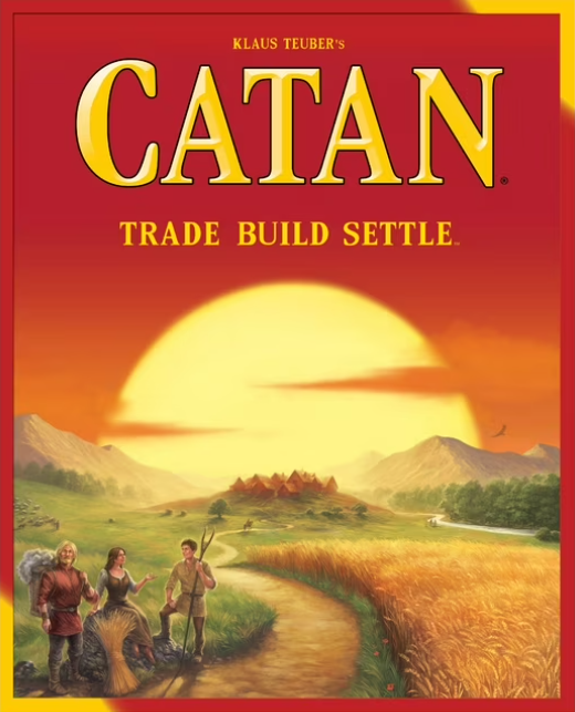 CATAN 5th Edition Family Strategy Board Game – Trade, Build & Settle Adventure Game