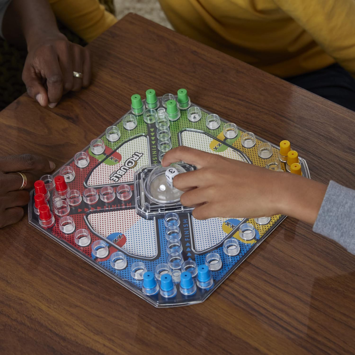 Trouble Board Game – Classic Pop-O-Matic Family Game for Kids