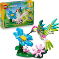 LEGO Creator 3-in-1 Wild Animals – Colorful Hummingbird Building Toy Set