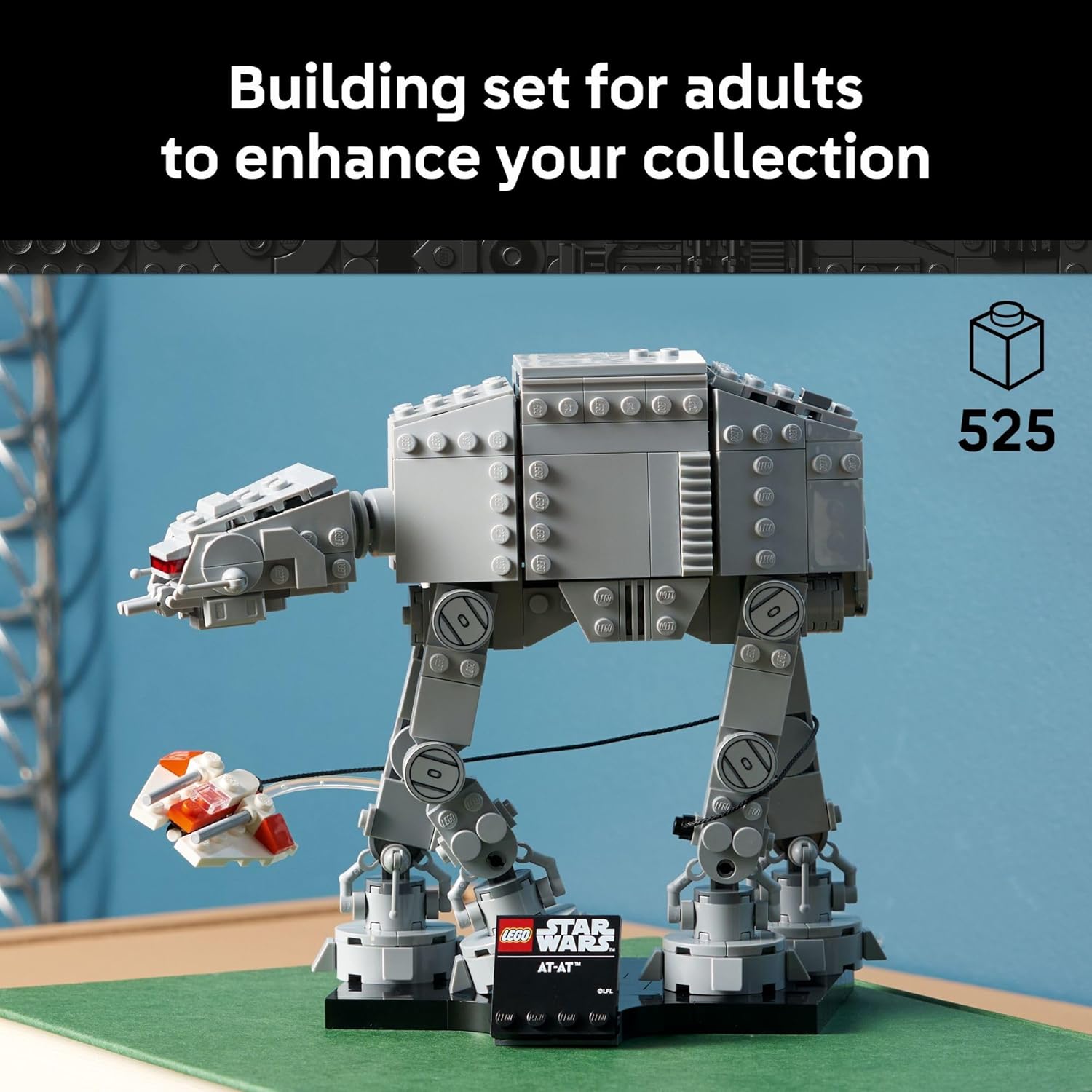 LEGO Star Wars AT-AT Walker 75440 Building Set – 525-Piece Collectible Starship Collection Model