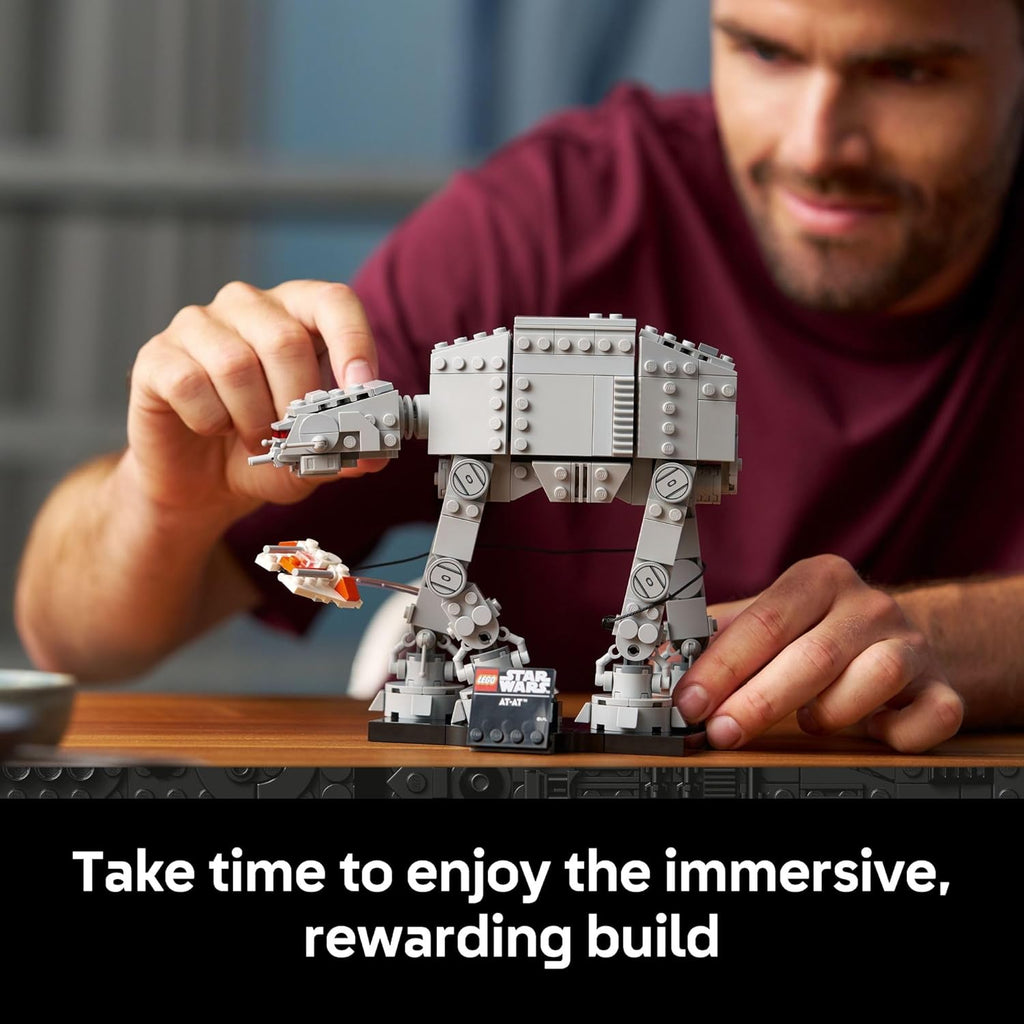 LEGO Star Wars AT-AT Walker 75440 Building Set – 525-Piece Collectible Starship Collection Model