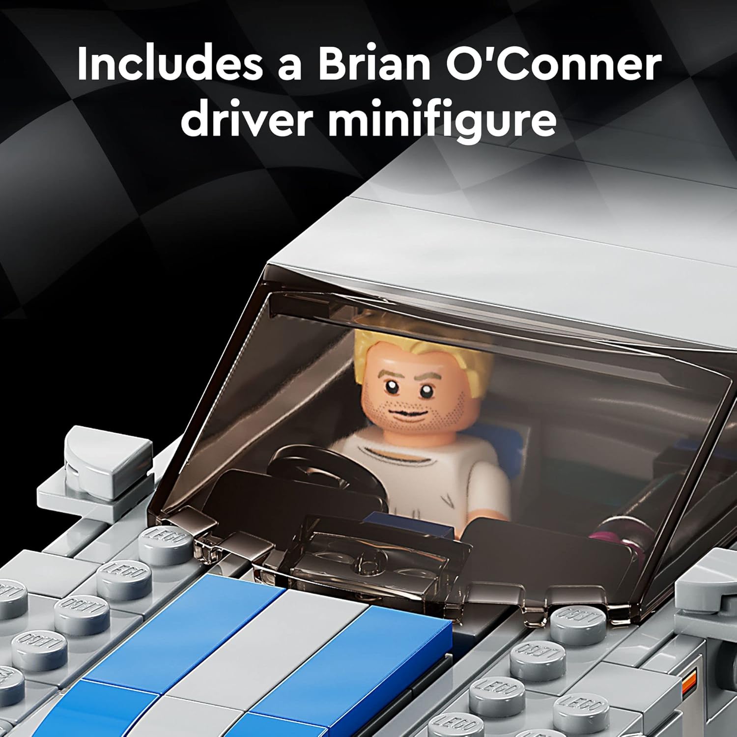 LEGO Speed Champions 2 Fast 2 Furious Nissan Skyline GT-R (R34) Race Car Set