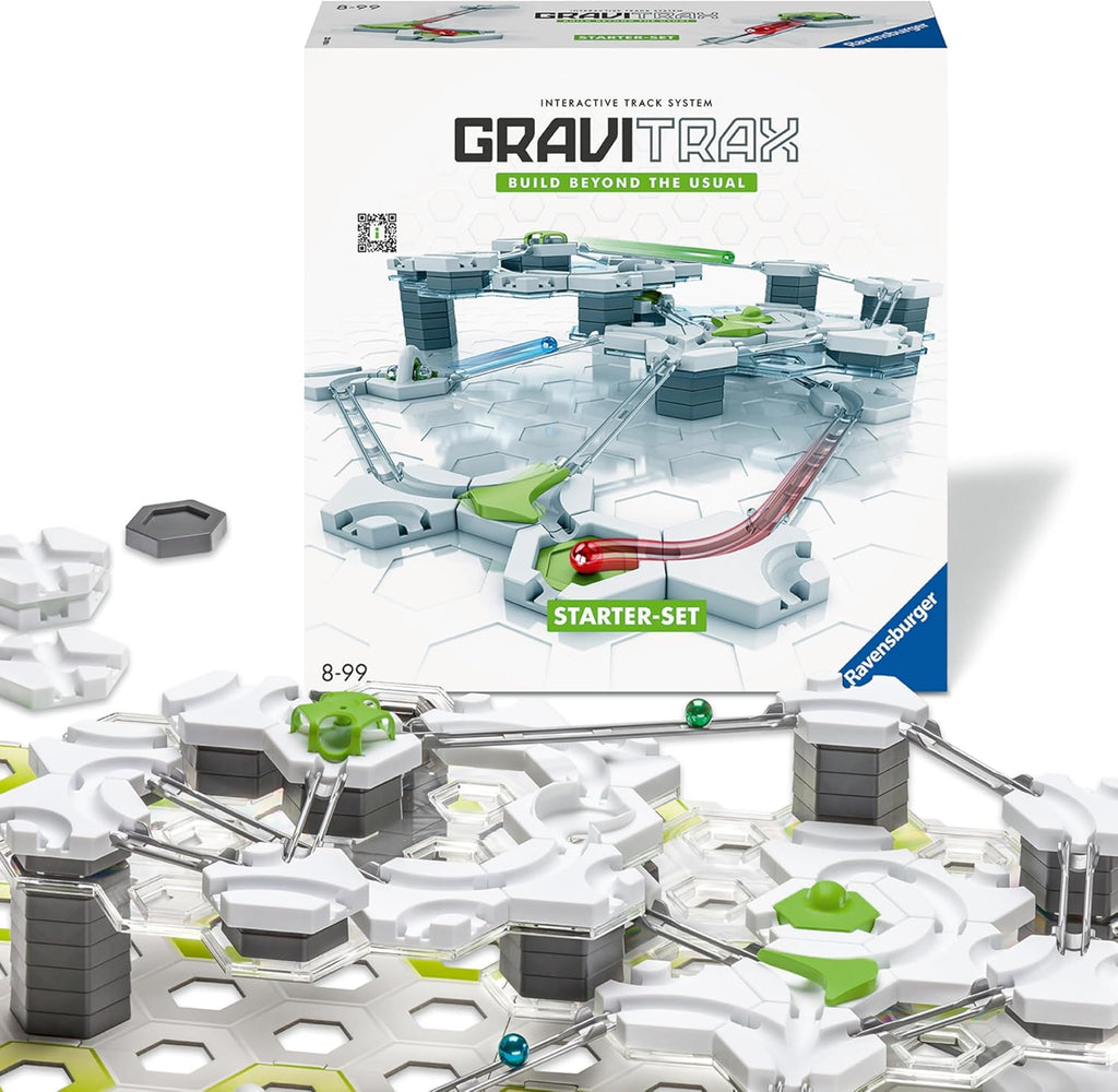 GraviTrax Starter Set – Gravity & Magnetic Marble Run STEM Building Game