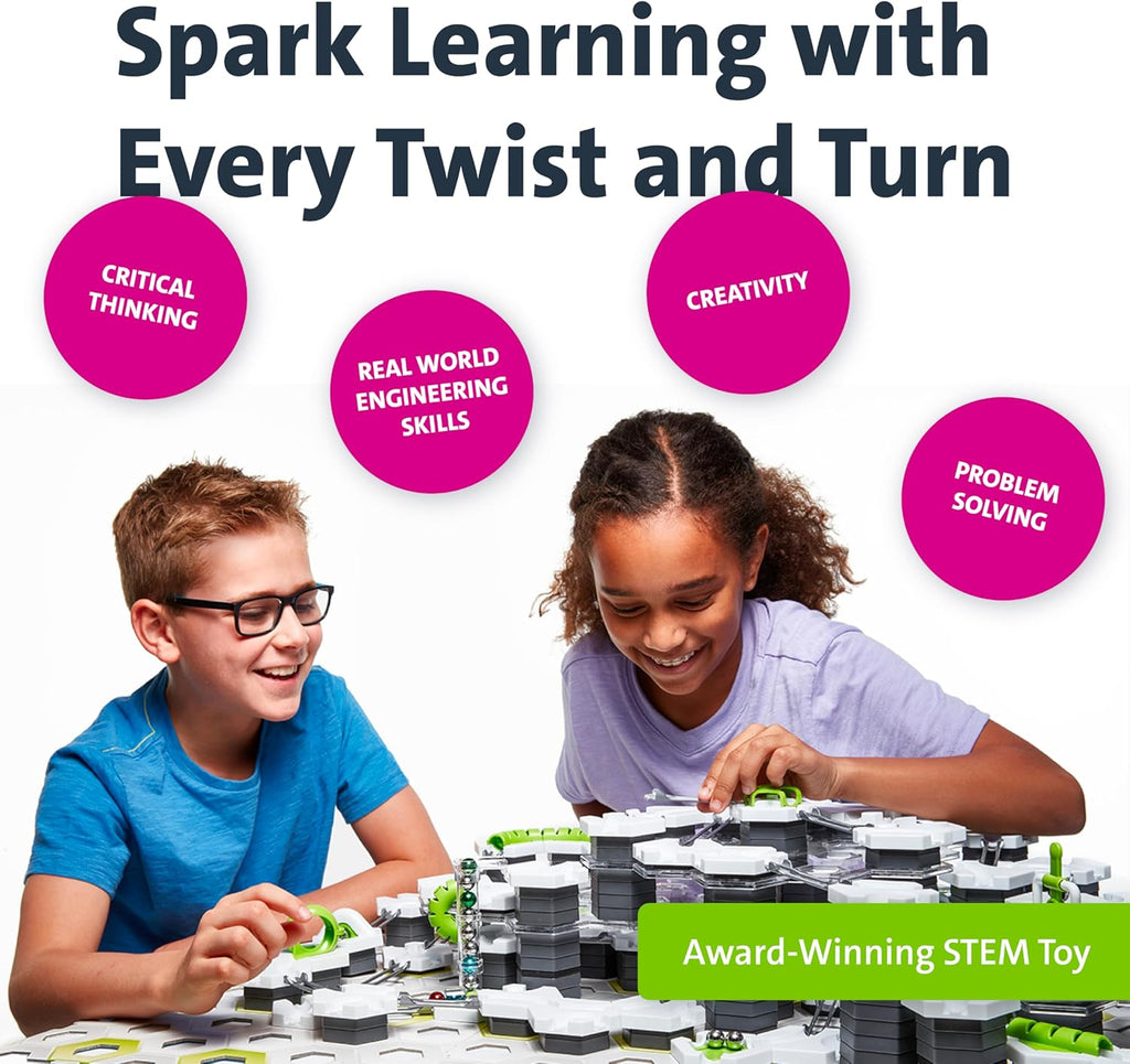 GraviTrax Starter Set – Gravity & Magnetic Marble Run STEM Building Game