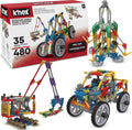 Adventure Wheels Building Set – 480 Pieces STEM Construction Toy for Kids