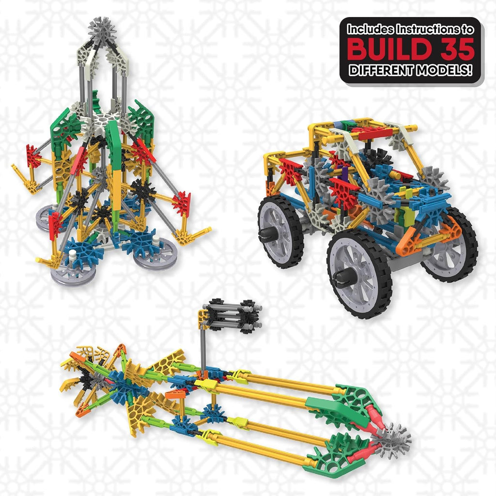 Adventure Wheels Building Set – 480 Pieces STEM Construction Toy for Kids
