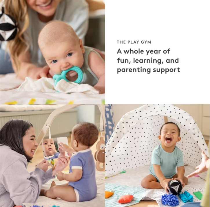 The Play Gym – Stage-Based Developmental Activity Gym & Play Mat for Babies and Toddlers