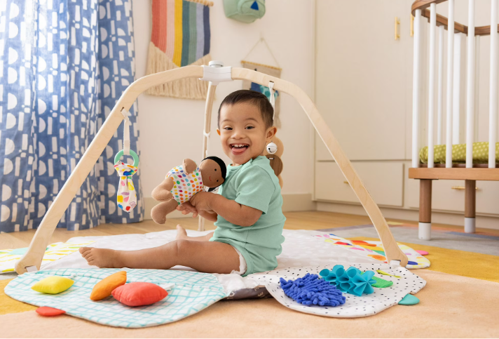 The Play Gym – Stage-Based Developmental Activity Gym & Play Mat for Babies and Toddlers