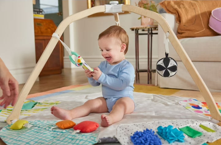 The Play Gym – Stage-Based Developmental Activity Gym & Play Mat for Babies and Toddlers