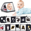 Black & White High Contrast Baby Books for Newborns – Sensory Visual Stimulation Toy for Infants 0-6 Months
