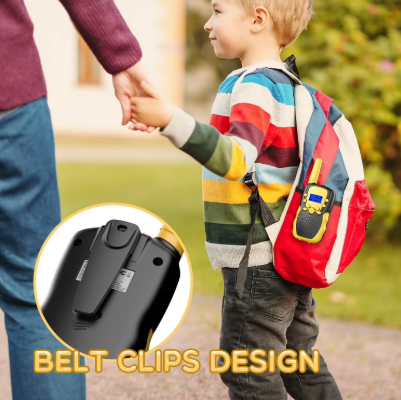 Walkie Talkies for Kids – 22 Channels 2-Way Radio Toy with Backlit LCD Flashlight