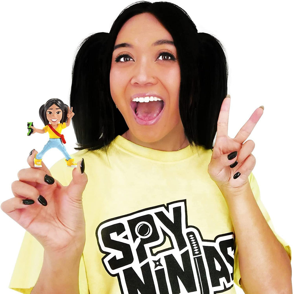 Spy Ninjas Collectible Figure 4-Pack – Action Mystery Team Toy Set
