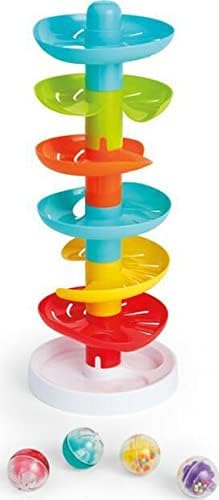 Ball Drop Toddler Toy – Montessori Stacking & Color Sorting Sensory Activity Toy for Early Learning