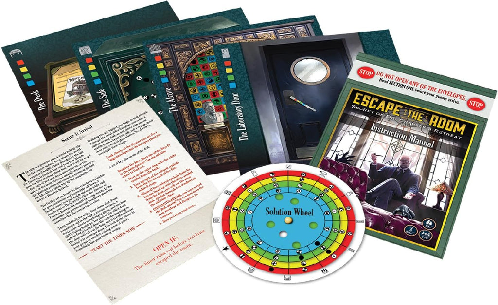 Escape The Room: Secret of Dr. Gravely’s Retreat – Escape Room in a Box Game