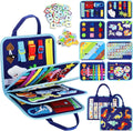 Montessori Busy Board for Toddlers – Sensory Activity Learning Toy for Fine Motor Skills Development