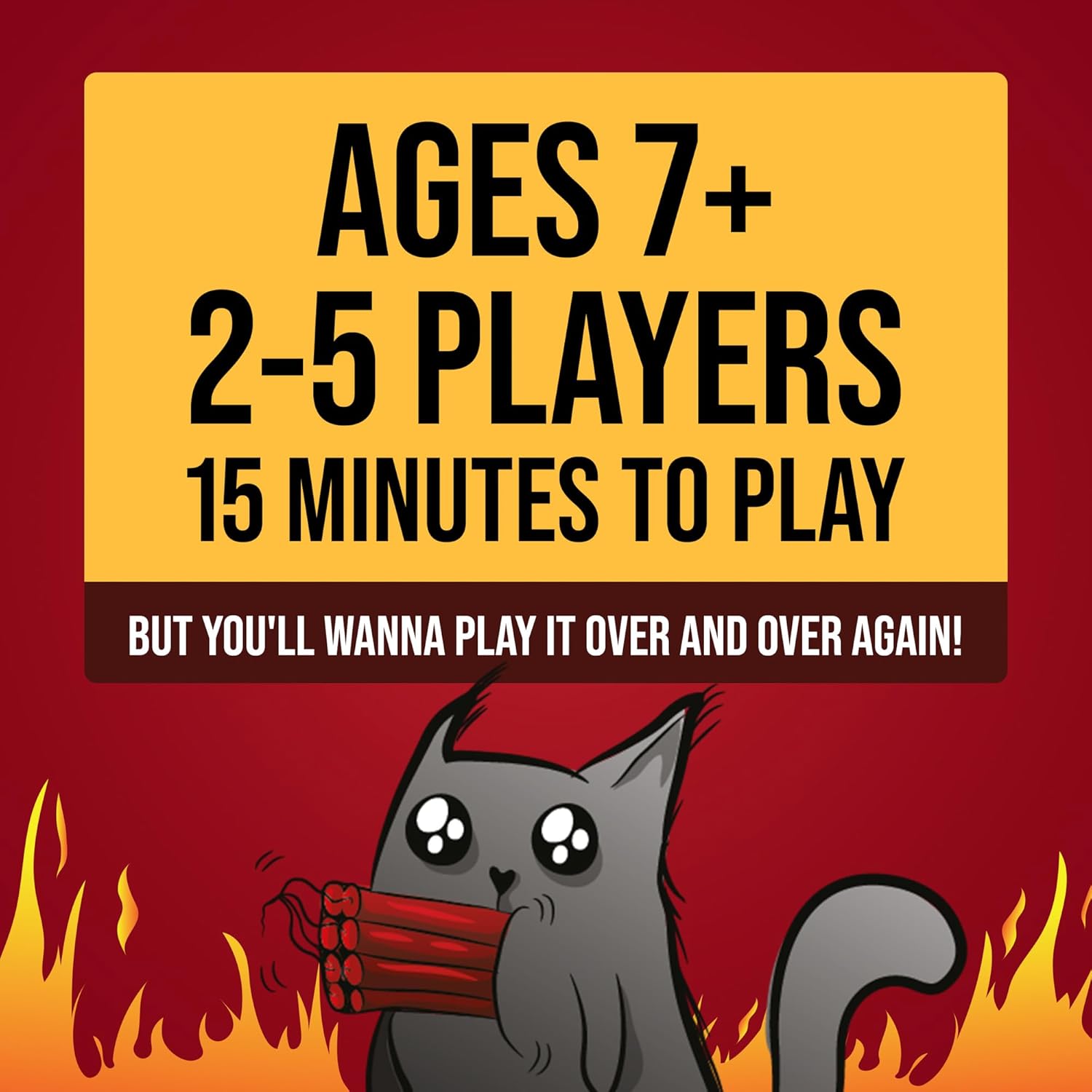 Exploding Kittens Original Edition – 2 to 5 Players Card Game