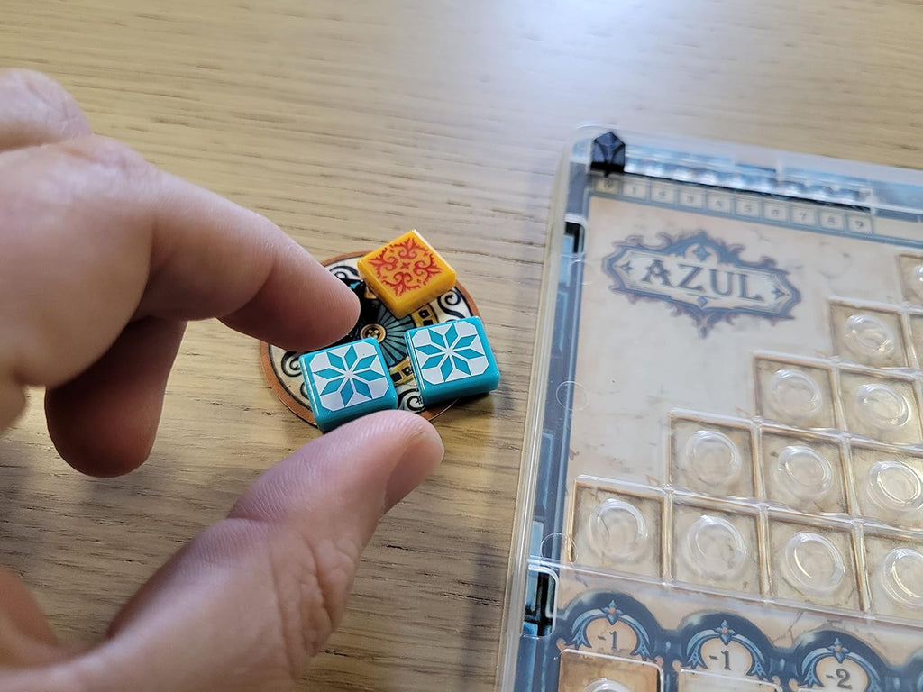 Azul Mini Board Game – Compact Strategy Tile-Laying Game for Kids