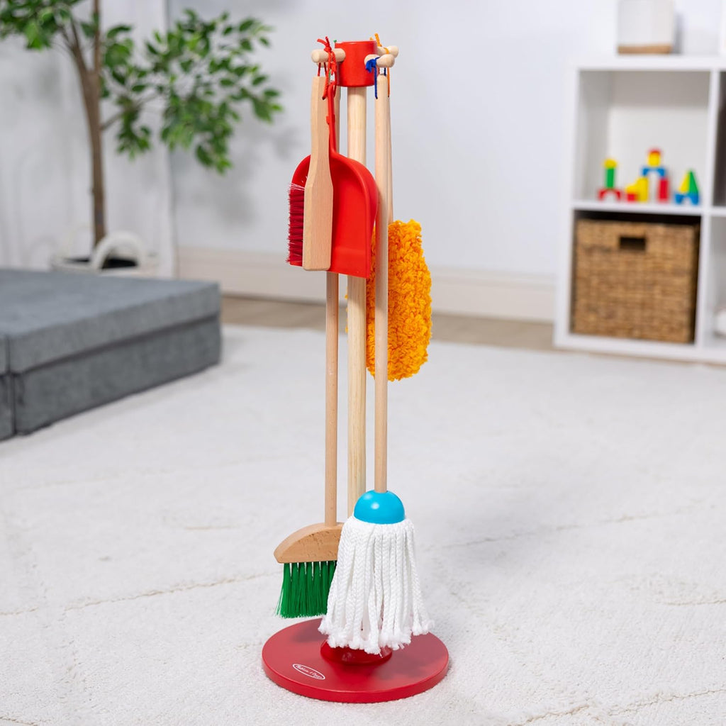 Toddler Cleaning Set – Montessori Pretend Play Housekeeping Toys for Kids & Early Learning Skills Development