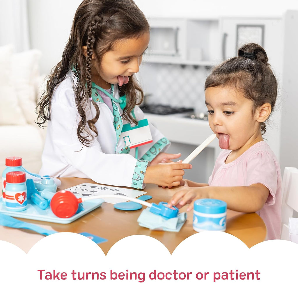 Get Well Doctor Kit – 25-Piece Kids Pretend Play Medical Toy Set for Toddlers & Early Learning Development