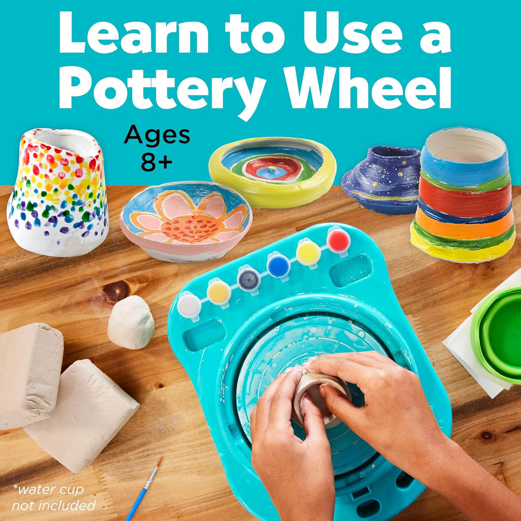 Pottery Studio Child Art Activity Kit – Creative Clay Modeling Set for Kids