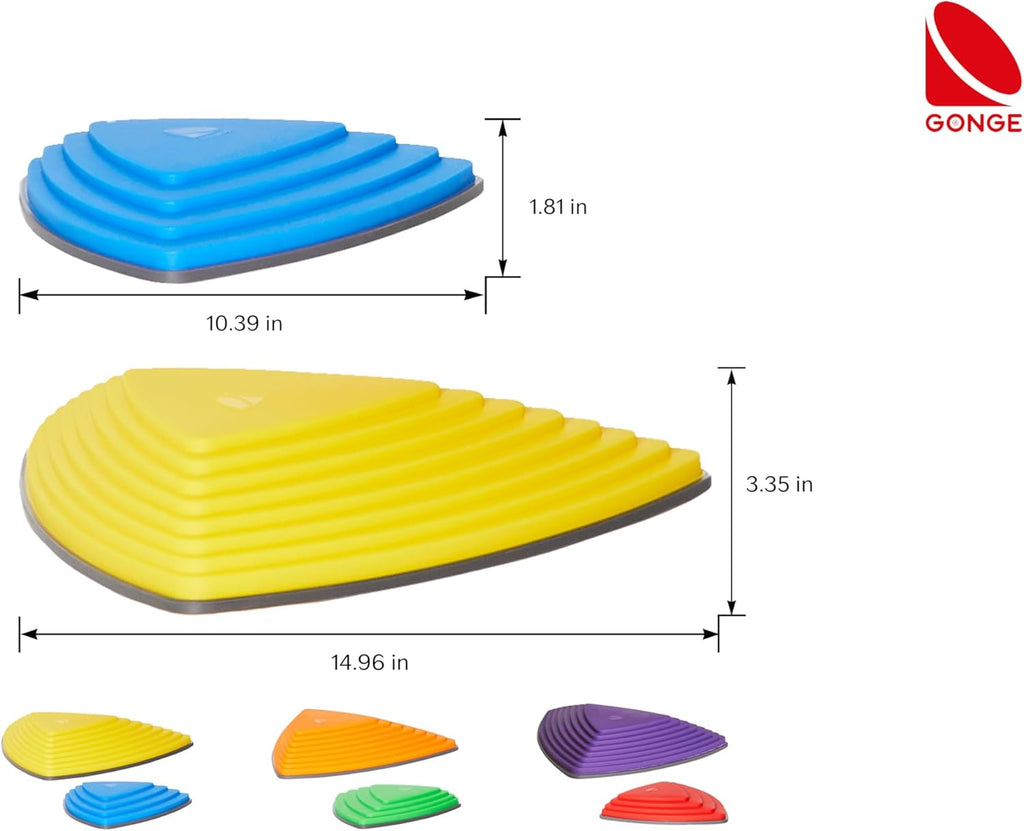 Toddler Balance Stepping Stones – Montessori Sensory Balance Stepping Stones for Kids & Early Development Play