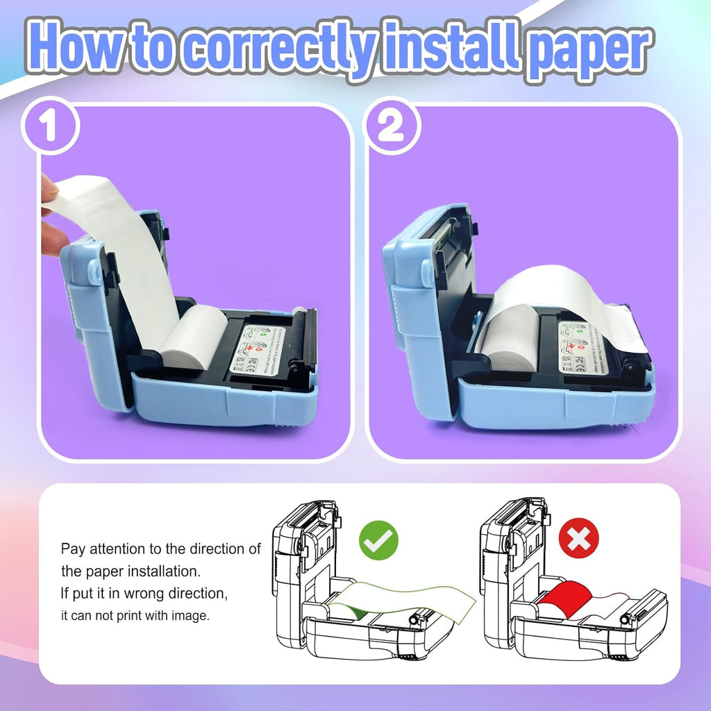 Kids Instant Print Camera – Digital Camera with Instant Photo Printing for Children