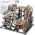 3D Wooden Marble Run Puzzle for Kids – Mechanical Model Building Kit