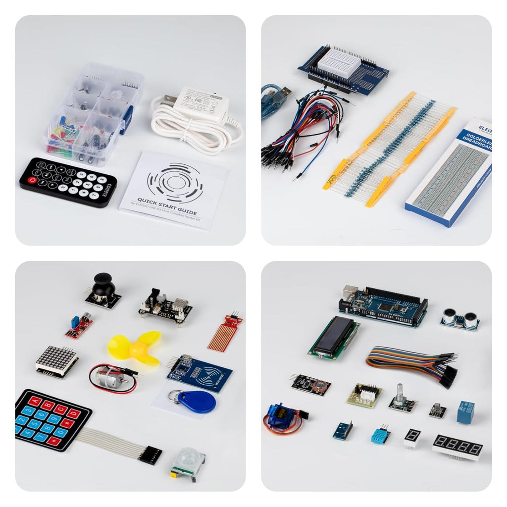 Mega R3 Project Ultimate Starter Kit – Compatible with Arduino IDE Development Board Set