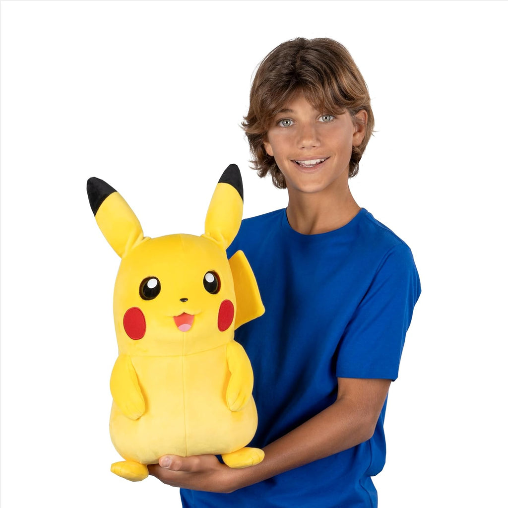 Pokémon Pikachu Puppetronic by RealFX – 16-Inch Interactive Plush with 120+ Animations, Lights & Sounds