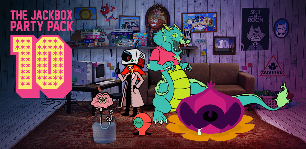 Jackbox Party Pack 10 – Fun Multiplayer Party Game for Friends & Family