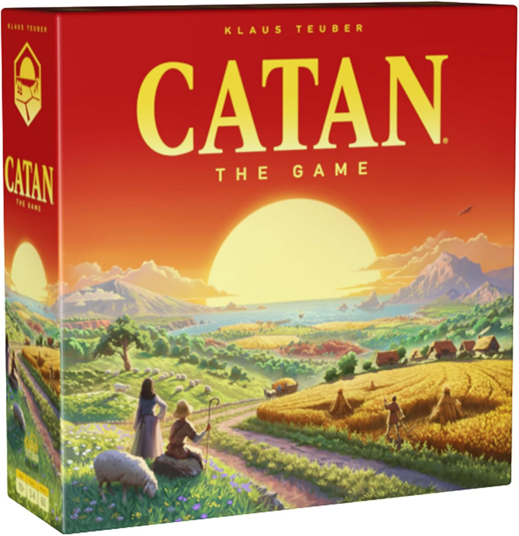 CATAN 6th Edition Family Strategy Board Game – Trade, Build & Settle Adventure Game