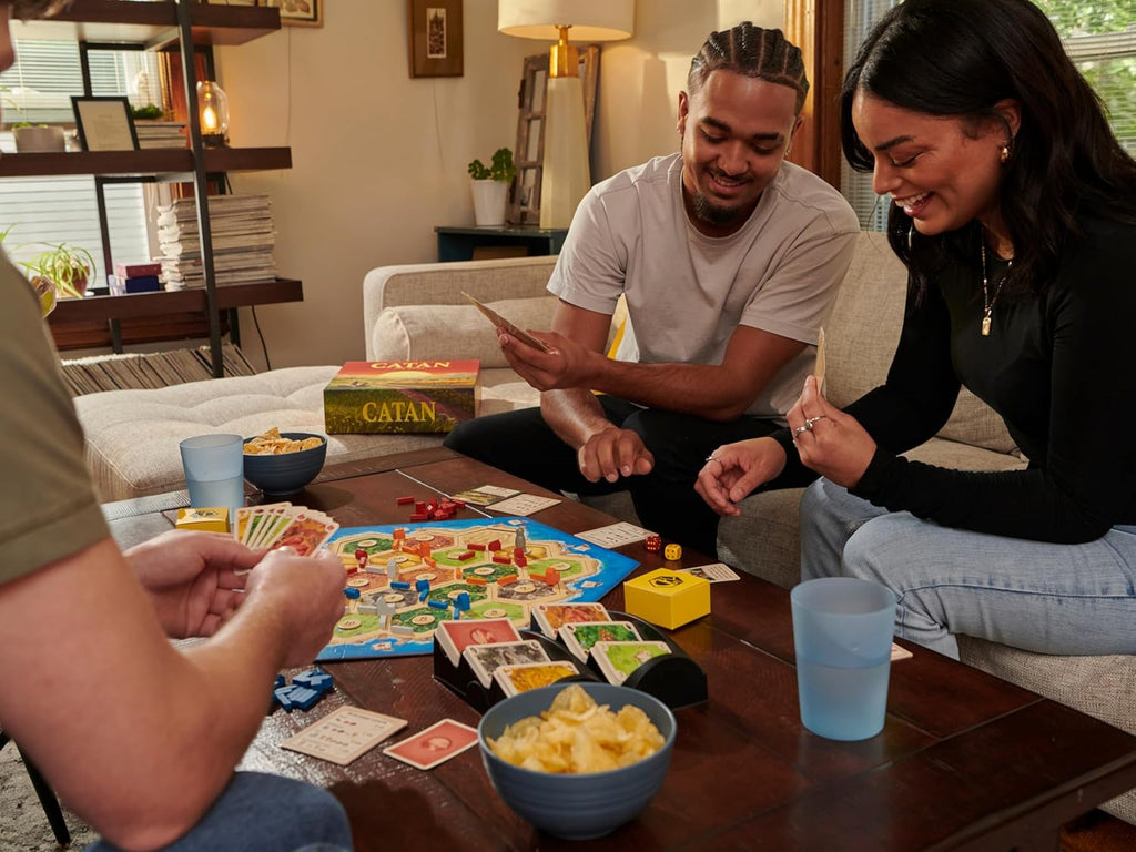 CATAN 6th Edition Family Strategy Board Game – Trade, Build & Settle Adventure Game
